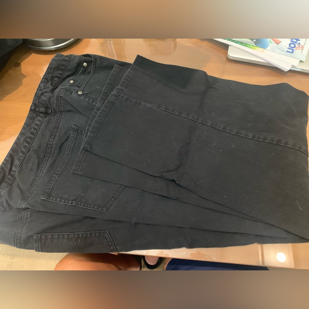 Talbots Black Denim Boot Cut Jeans
